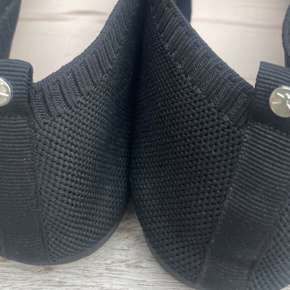 Women's Size 10 Danskin Black Hope Flexible Memory Foam Women's Ballet Flats - Picture 3 of 5